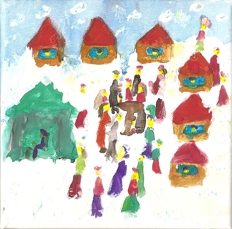 Dětské vánoční městečko